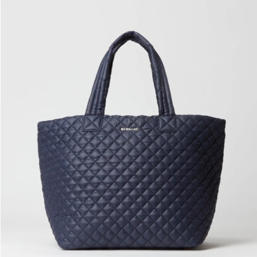 Large Dark Blue Tote Bag | MZ Wallace