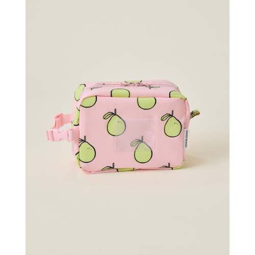 Baby Bottle Cooler Bag For Breast Milk Storage Fits Inside Diaper Bag | Pink Pomelo - Storq by Kindred Bravely