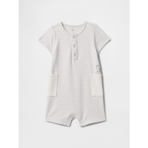 Baby Supima® Pocket Shorty One-Piece