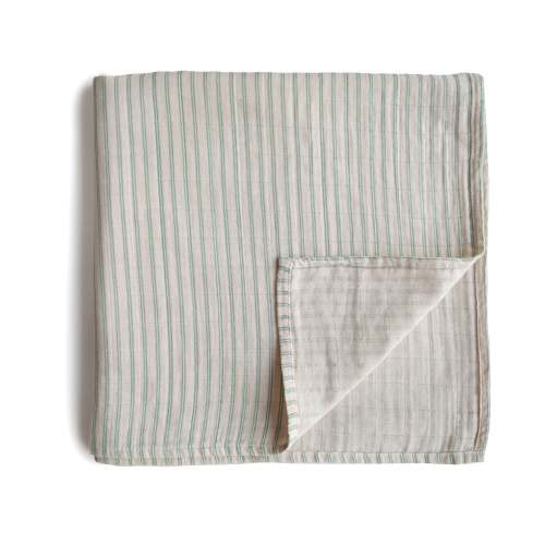 Organic Cotton Mushie Baby Muslin Swaddle Blanket