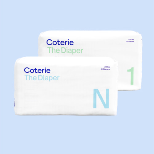 Coterie Newborn & Size 1 Diaper Bundle