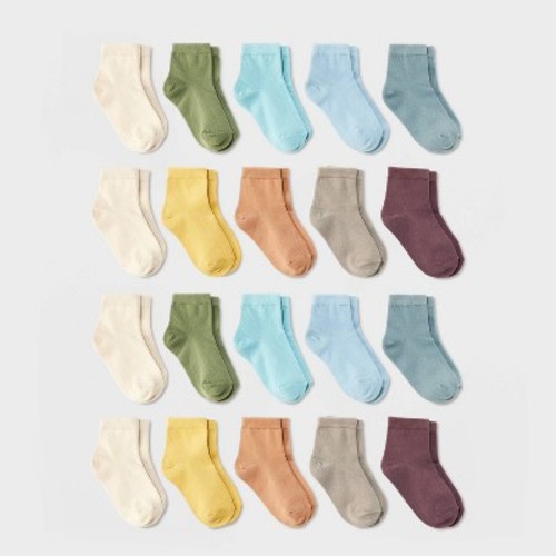 Baby Girls' 20pk Low Cut Socks - Cat & Jack™ 6-12M