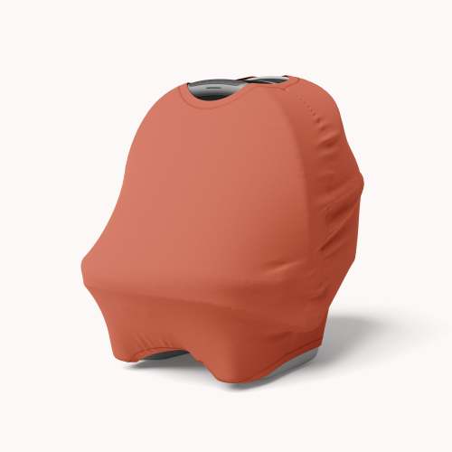 4-in-1 Canopy Car Seat Cover in Autumn Glaze