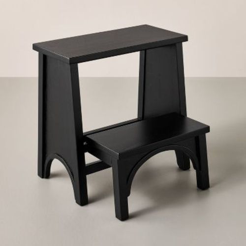 Arch Step Stool Black - Hearth & Hand™ with Magnolia