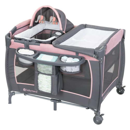 Baby Trend Lil Snooze Deluxe III, Cozy Pink
