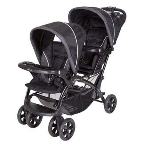 Sit N' Stand Double Stroller, Onyx