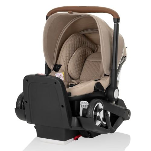 Evenflo Gold Shyft DualRide with Carryall Storage Infant Car Seat and Stroller Combo (Topaz)