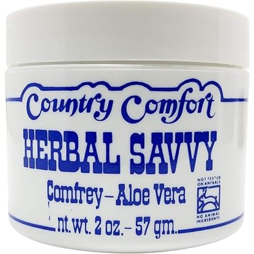 Herbal Savvy Comfrey Aloe Vera, 2 Ounce
