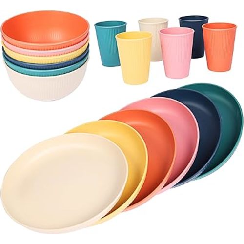 18pcs Dinnerware Sets (Macron Color)
