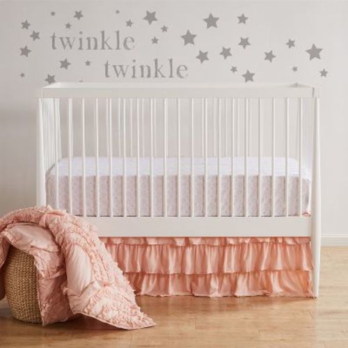 Skylar Blush 4-piece Crib Bedding Set - Levtex Baby