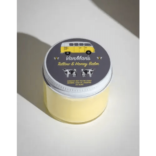 Honey & Grass Fed Beef Tallow Balm for Skin
