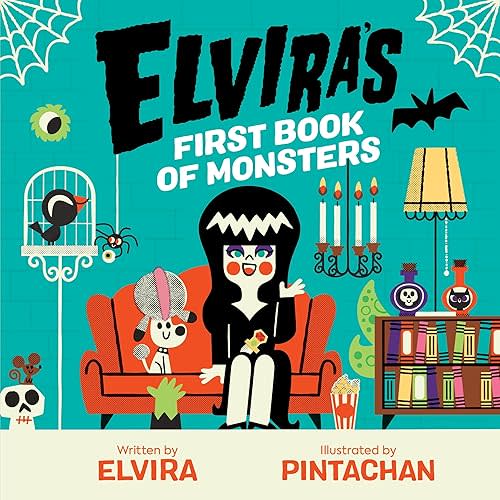 Elvira's First Book of Monsters Board book – July 29 2025
