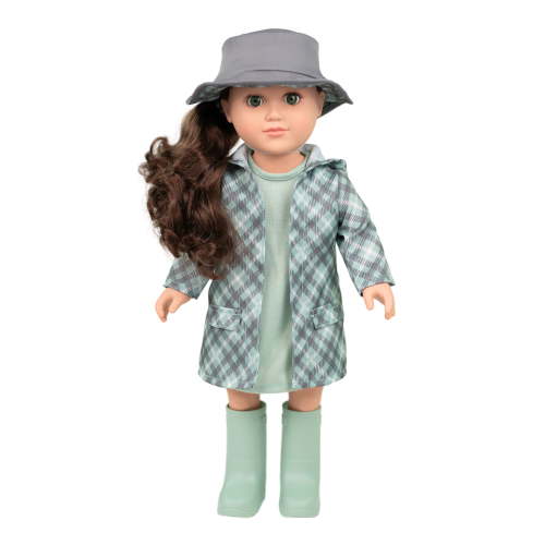My Life As Raegan Posable 18-inch Doll, Brunette Hair, Green Eyes