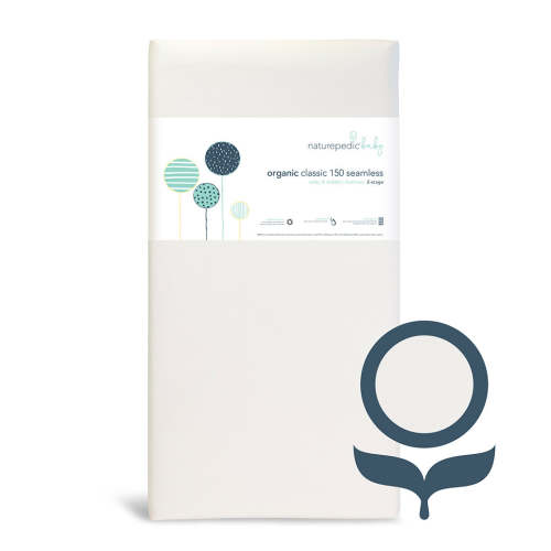Organic Crib Mattress - 2-Stage Dual Firmness / Lightweight Wavesupport™