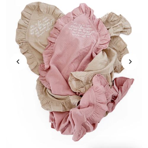 She is Far More Precious Ruffle Swaddle Blanket – AmorClothingCo.