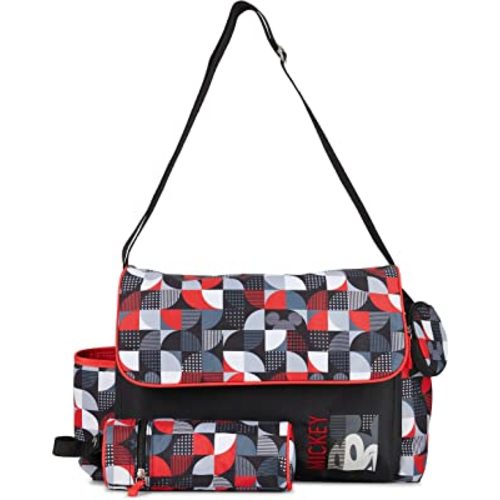 DISNEY Baby Multi Piece Tote, Mickey-Geo Check