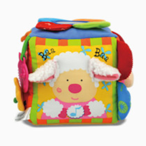 Melissa & Doug Musical Farmyard Cube Learning Toy