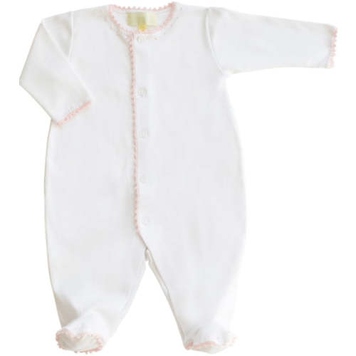 Jersey Footy Romper - Pink