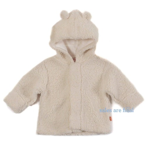 Cream Fleece Magnetic Hooded Jacket – Magnetic Me