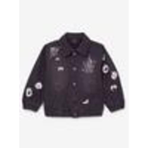 Disney The Nightmare Before Christmas Halloween Town Icons Toddler Denim Jacket - BoxLunch Exclusive | BoxLunch