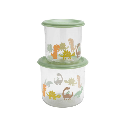 Sugarbooger Good Lunch Large Snack Containers Baby Dinosaur