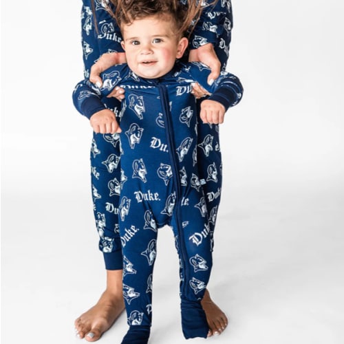 PREORDER Duke University® Navy Gothic Romper – Monkeeroos