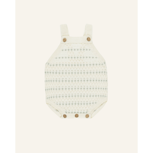 TATUM ROMPER - 6-12m / ivory