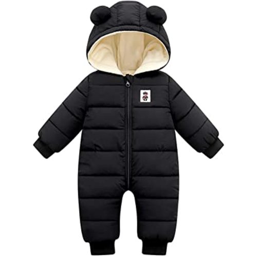 Newborn Snowsuit Baby's Romper Jumpsuit Winter Coats Warm Down Coat Cute Padded Windproof Onesie for infant girls boys