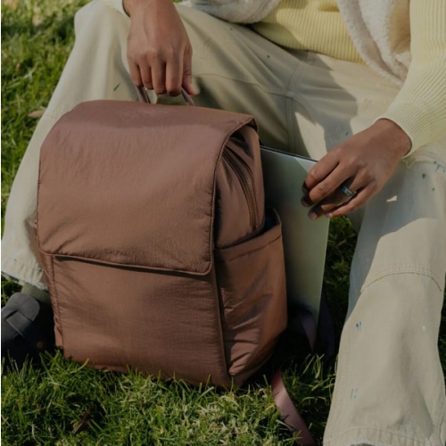 Diaper Backpack with Laptop Sleeve