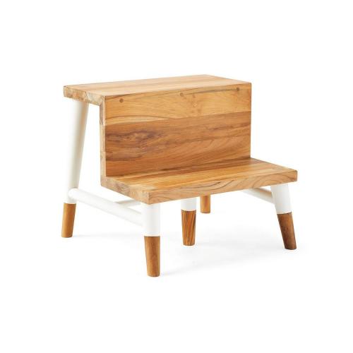 Teak Step Stool | Serena and Lily