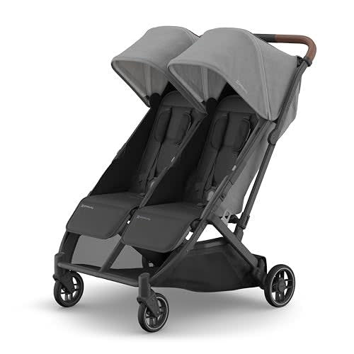 New UPPAbaby Minu Duo Side-by-Side Double Stroller (Greyson)