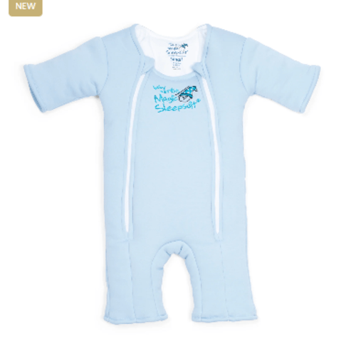 Blue Baby Merlin’s Magic Sleepsuit – 100% Cotton for Better Baby Sleep