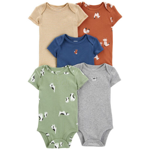 Baby 5-Pack Animal Print Original Bodysuits - Carter's | Carter's