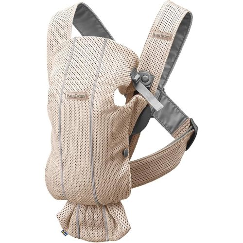BabyBjörn Baby Carrier Mini, 3D mesh, Pearly Pink