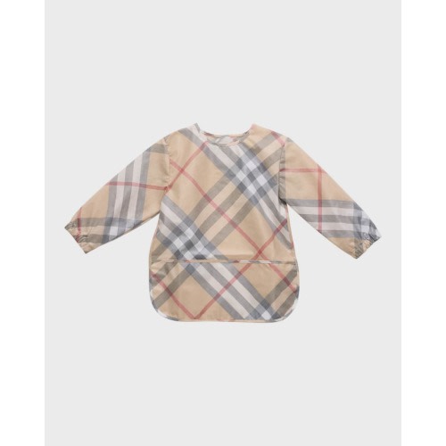 Burberry Shay Check-Print Bib Smock (6 - 18 Months)