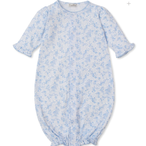 Old English Roses Blue Convertible Gown