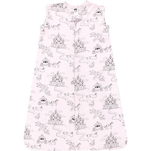 Hudson Baby Unisex Baby Cotton Sleeveless Wearable Sleeping Bag, Sack, Blanket, Fairytale Princess, 18-24 Months