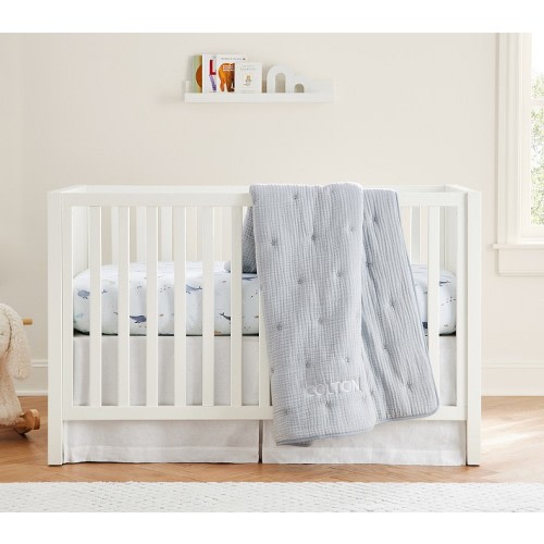 Cuddle Me Muslin Baby Bedding | Pottery Barn Kids