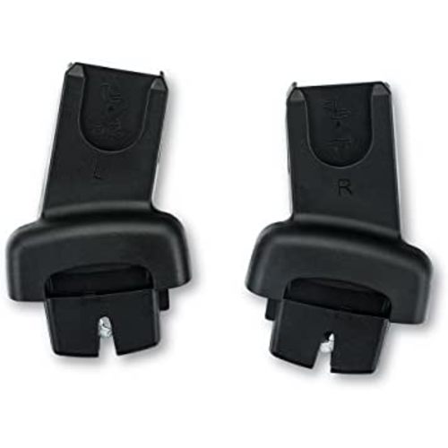 Britax Infant Car Seat Stroller Adapter for Nuna, Cybex and Maxi Cosi Car Seats, Compatible with Britax Single Strollers Only, 2 Count (Pack of 1)