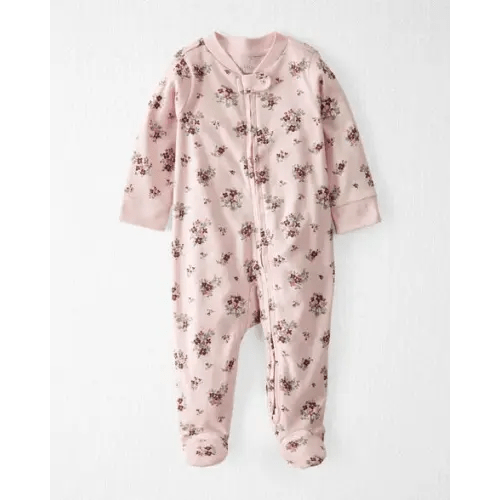 Baby Organic Cotton Sleep & Play in Wildberry Bouquet Pajamas - Little Planet | Carter's
