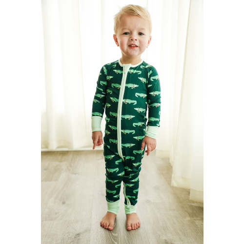 Mardi Gator Double Zipper Bamboo Sleeper