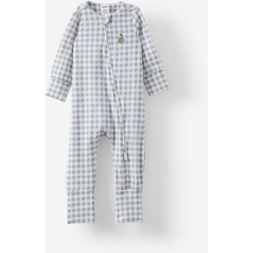 The Billie Long Sleeve Zip Romper, 0-3M
