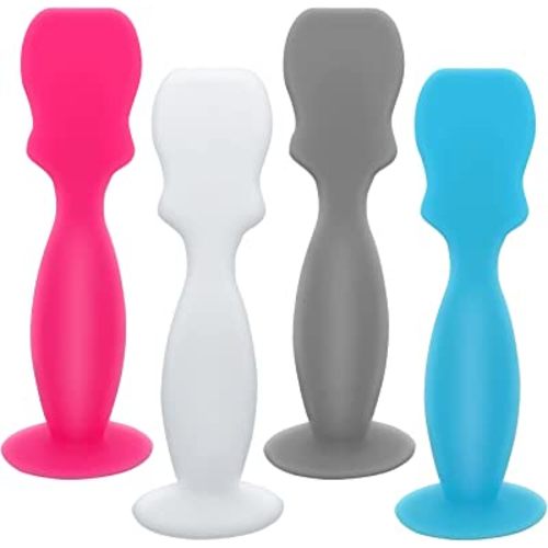 Baby Diaper Cream Spatula Applicator,4 Pack Baby Butt Paste Spatulas Made of Soft Silicone,Mini Rash Cream Brush for Newborn Baby