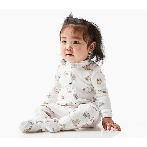 Disney's Winnie the Pooh Organic Baby Pajama | Pottery Barn Kids