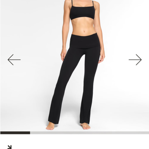 COTTON JERSEY FOLDOVER PANT | SOOT