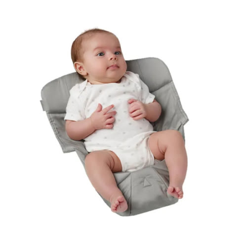 Ergobaby Easy Snug Infant Insert, Grey, Premium Cotton