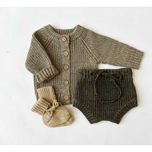 Baby knit Bloomer diaper cover | RIBBED BLOOMER