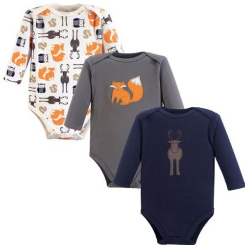 Luvable Friends Hudson Baby Long-Sleeve Bodysuits