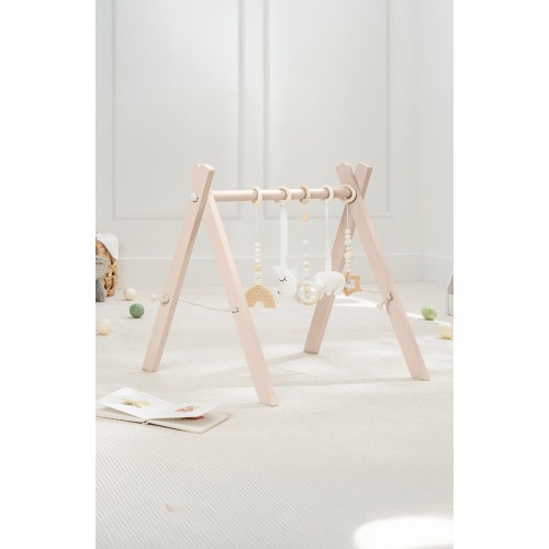 Wooden Baby Play Gym Set