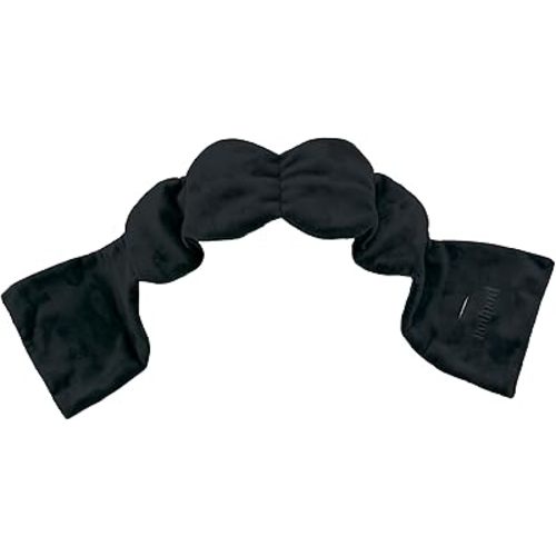 Nodpod Gentle Pressure Sleep Mask | Patented Light Blocking Design for Sleeping, Traveling & Relaxation - Black Onyx